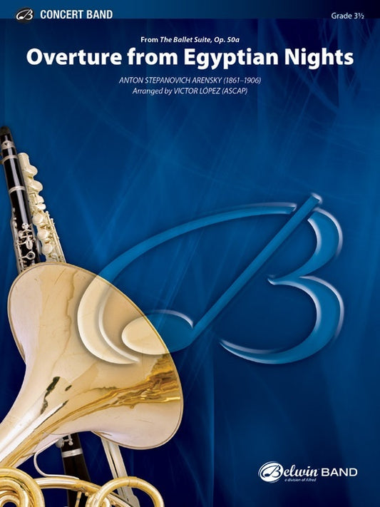 Overture From Egyptian Nights Concert Band Gr 3