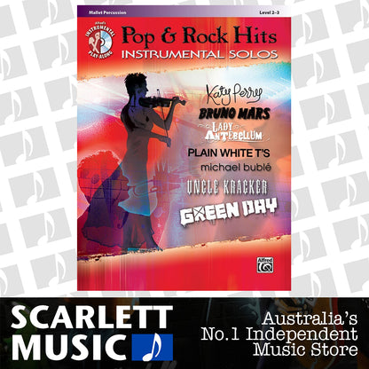 Pop & Rock Hits Inst Solos Mallet Book/CD — view 2
