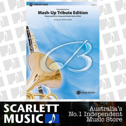 Mash Up Tribute Edition Glee Concert Band Gr3 Score — view 2