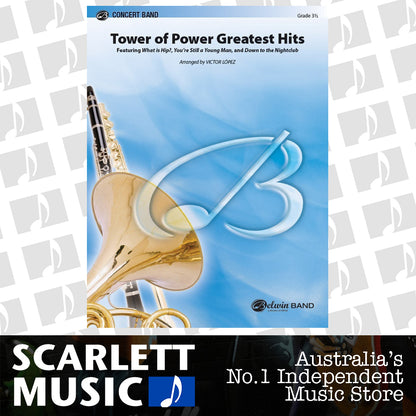 Tower of Power Greatest Hits Concert Band Sheet Music GR3.5 Score — view 2