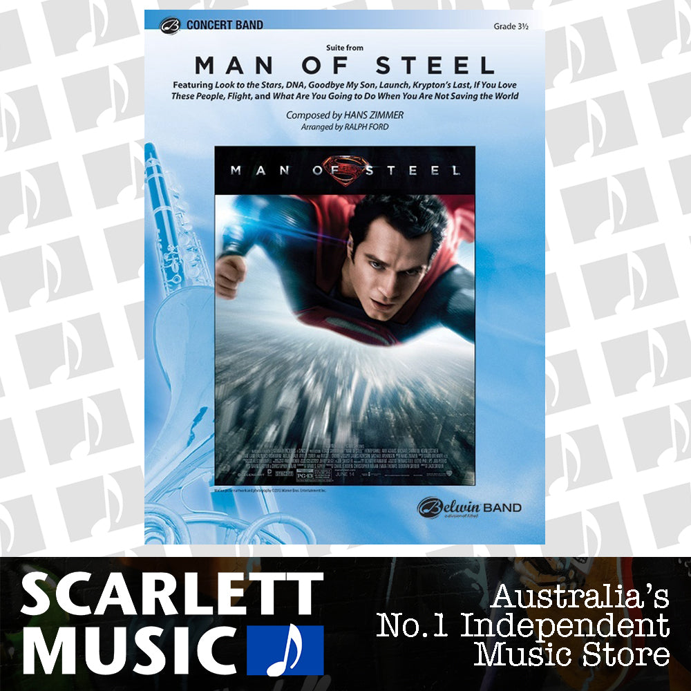 Man Of Steel Suite Concert Band Gr 3.5 — view 2