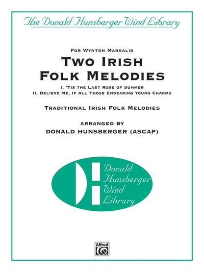 Two Irish Folk Melodies Concert Band Sheet Music Grade 3