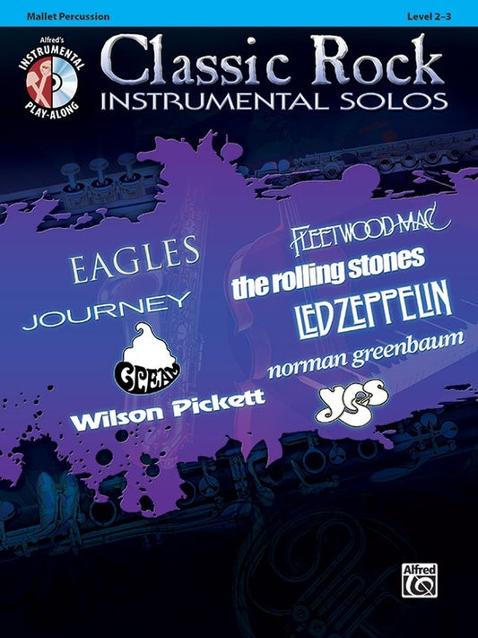 Classic Rock Instrumental Solos Mallet Book/CD