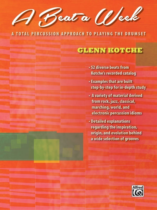 A Beat A Week Drum Set Percussion Sheet Music