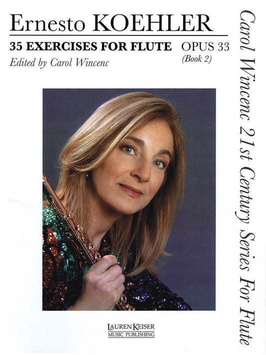 35 Exercises For Flute Op 33 Book 2 Flute (Softcover Book)