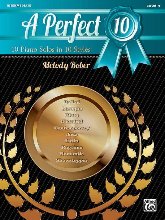 A Perfect 10 Book 4 Intermediate Piano Sheet Music