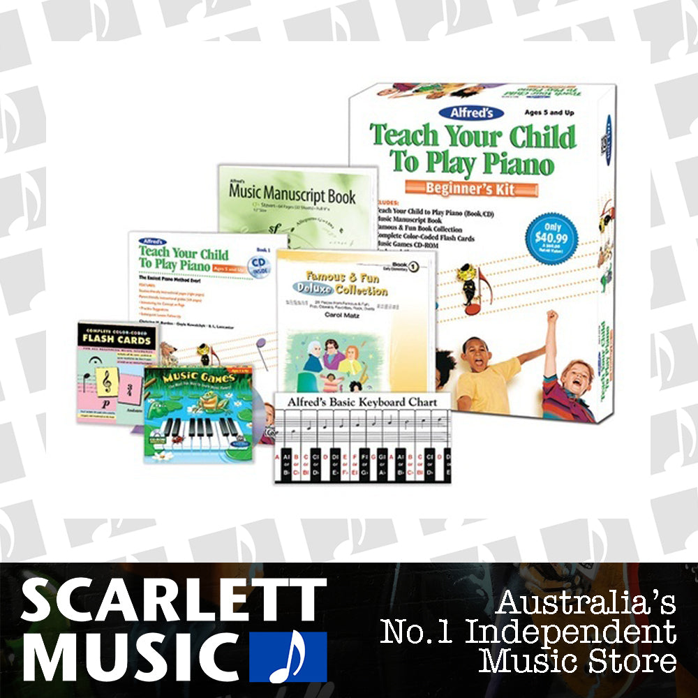 O/P Alfreds Teach Your Child Piano Beginner Kit — view 2