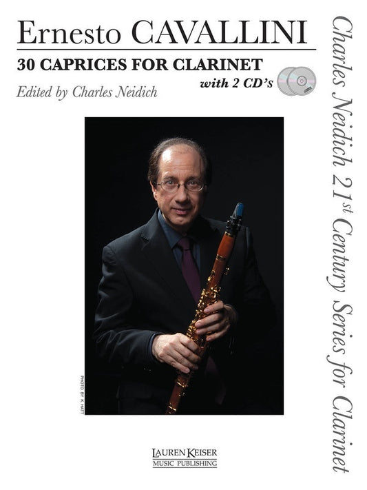 30 Caprices For Clarinet Book/2CDs (Softcover Book/CD)