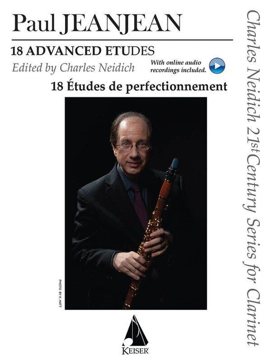 18 Advanced Etudes for Clarinet with 2 CDs
