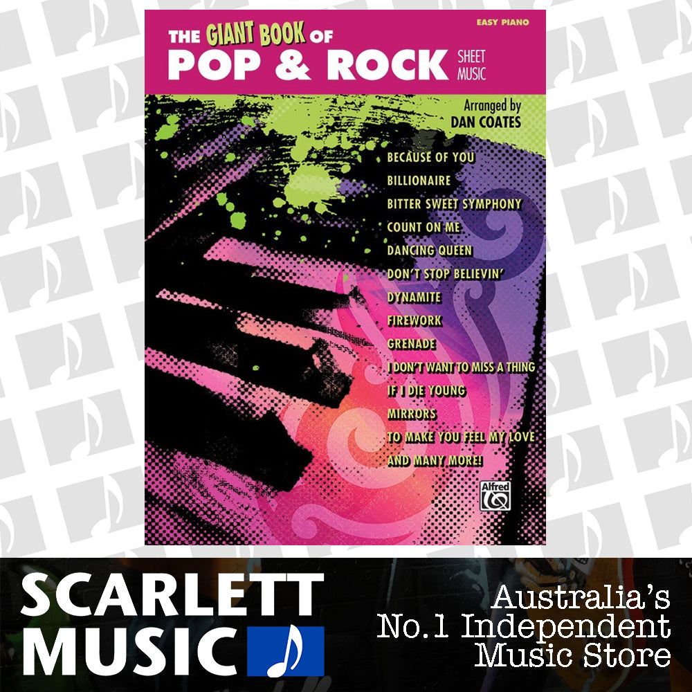The Giant Book Of Pop & Rock Sheet Music Easy Piano — view 2
