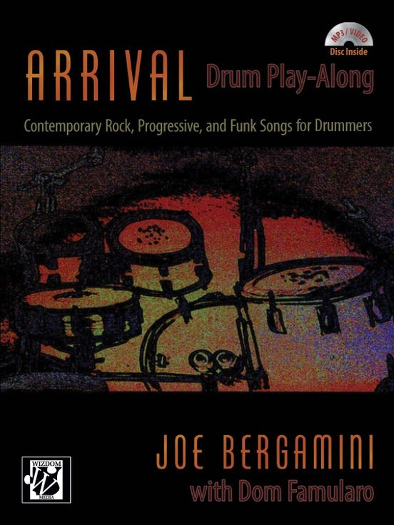 Arrival Drum Playalong Book and CD
