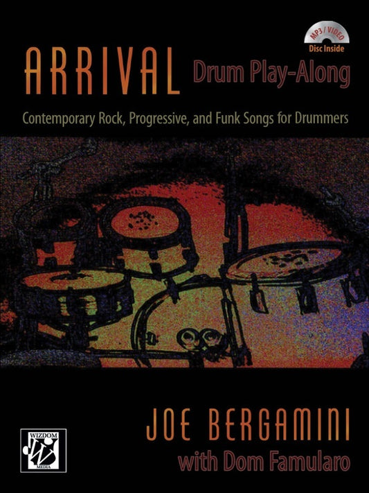 Arrival Drum Playalong Book and CD