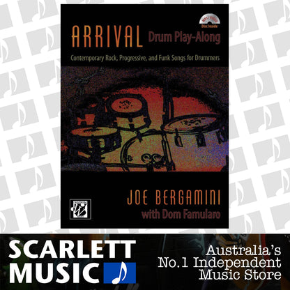 Arrival Drum Playalong Book and CD — view 2