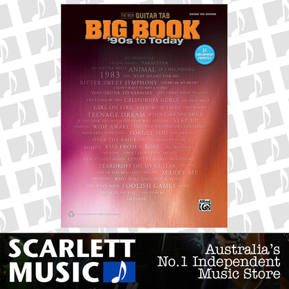 New Guitar Tab Big Book 90S To Today — view 2
