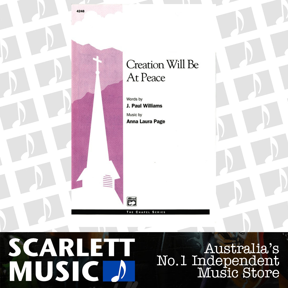 Creation Will Be At Peace SATB — view 2