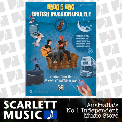 Just For Fun British Invasion Ukulele Tab — view 2