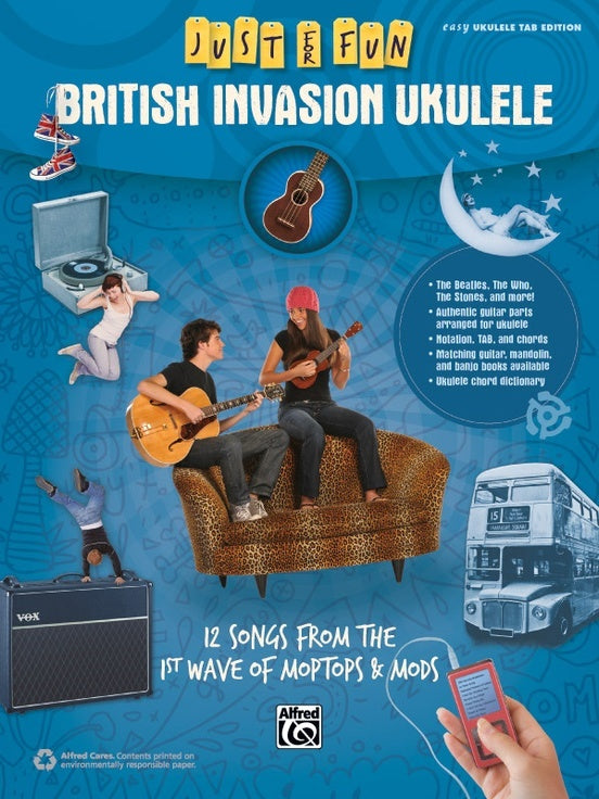 Just For Fun British Invasion Ukulele Tab