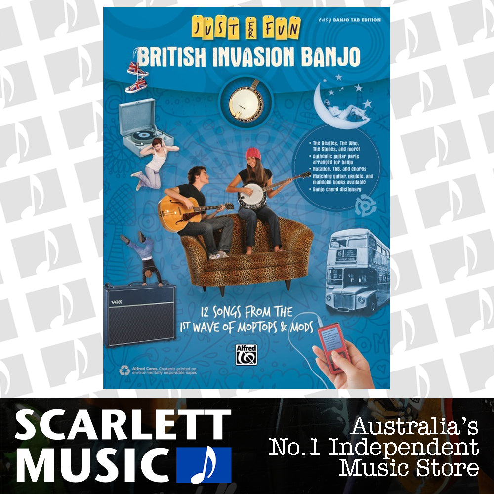 Just For Fun British Invasion Banjo Tab — view 2