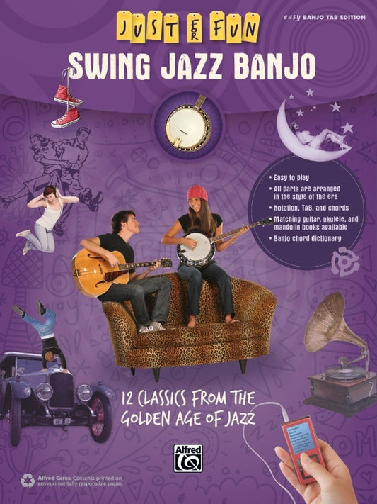 Just For Fun Swing Jazz Banjo Tab