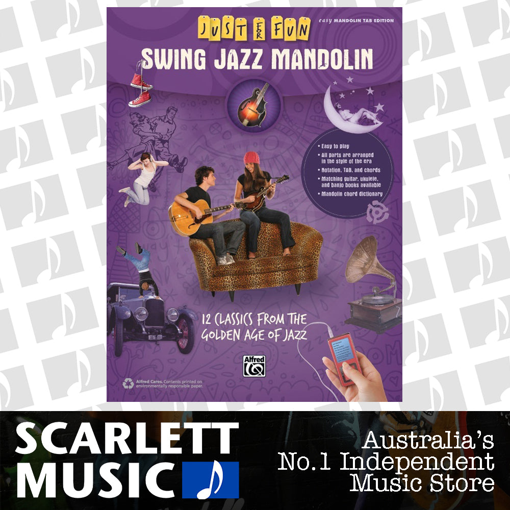 Just For Fun Swing Jazz Mandolin Tab — view 2