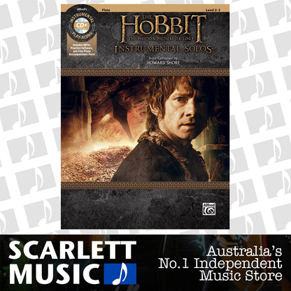 Hobbit Motion Picture Trilogy Solos Flute Book/CD — view 2