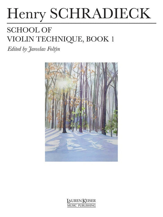 School Of Violin Technique Book 1 (Softcover Book)