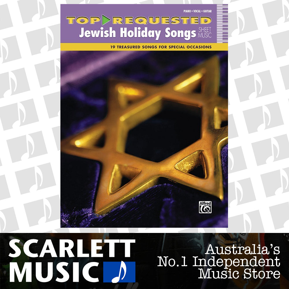 Top-Requested Jewish Holiday Songs Sheet Music for Piano, Voice, Guitar (PVG) — view 2