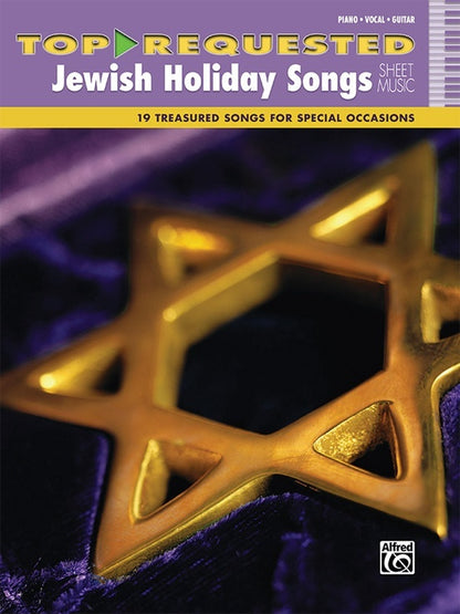 Top-Requested Jewish Holiday Songs Sheet Music for Piano, Voice, Guitar (PVG)