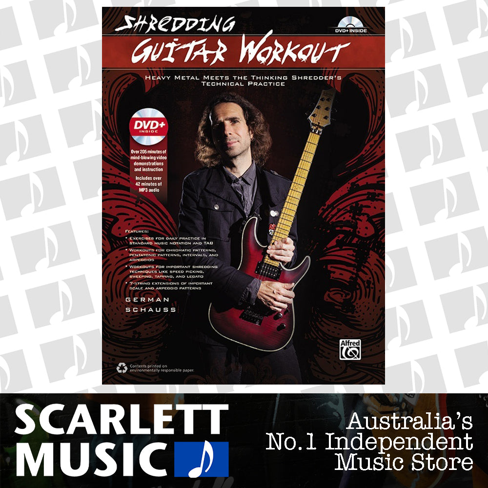 Shredding Guitar Workout Book and DVD — view 2