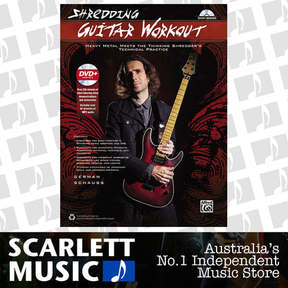 Shredding Guitar Workout Book and DVD — view 2