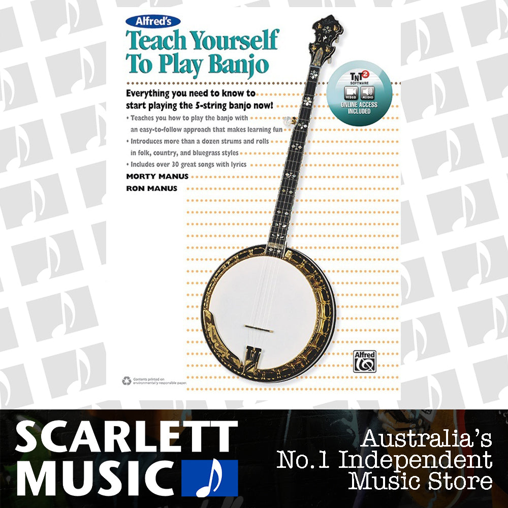 Teach Yourself to Play Banjo Book CD DVD — view 2