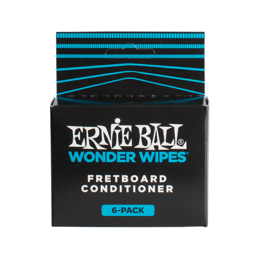 Ernie Ball Wonder Wipes Fretboard Conditioner 6 Pack