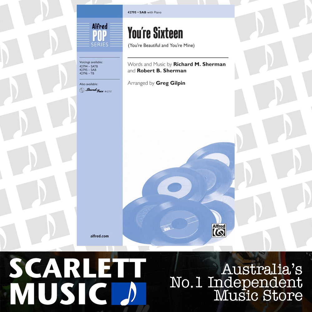 You're Sixteen SAB Choral Sheet Music — view 2