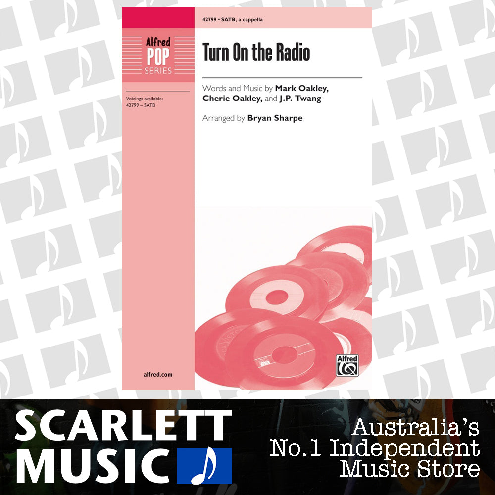 Turn On the Radio SATB Choral Sheet Music — view 2