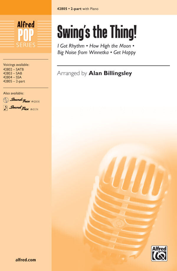 Swings the Thing 2 Pt Choral Sheet Music