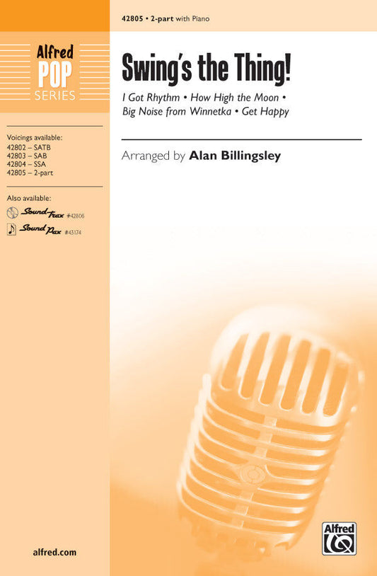 Swings the Thing 2 Pt Choral Sheet Music