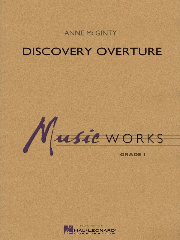 Discovery Overture MW1 SC/PTS Band Sheet Music by Anne McGinty for Grade 1