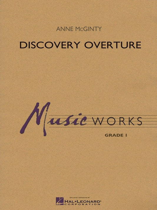 Discovery Overture MW1 SC/PTS Band Sheet Music by Anne McGinty for Grade 1