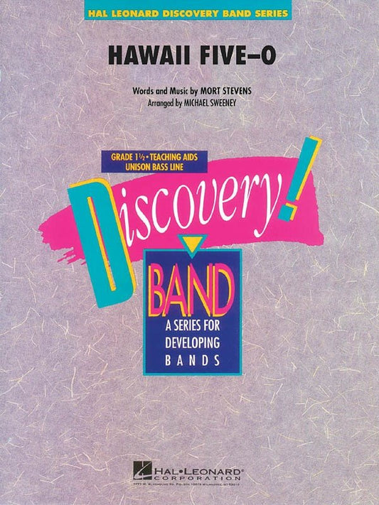 Hawaii Five-O — Concert Band Grade 1.5, Score & Parts (Hal Leonard, Discovery Concert Band)