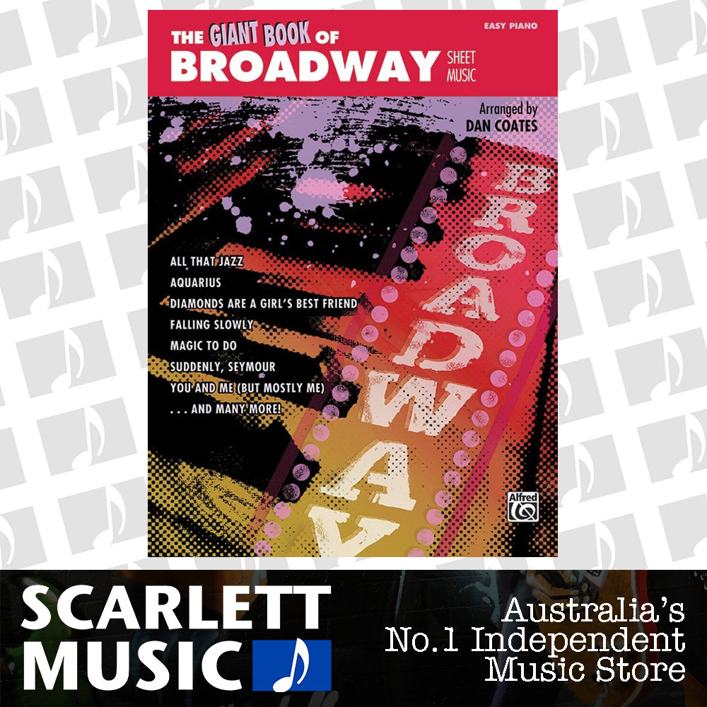 The Giant Book Of Broadway Sheet Music Easy Piano — view 2