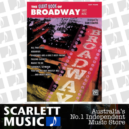 The Giant Book Of Broadway Sheet Music Easy Piano — view 2