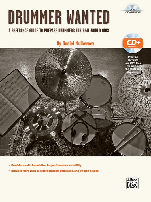 Drummer Wanted Book/CD