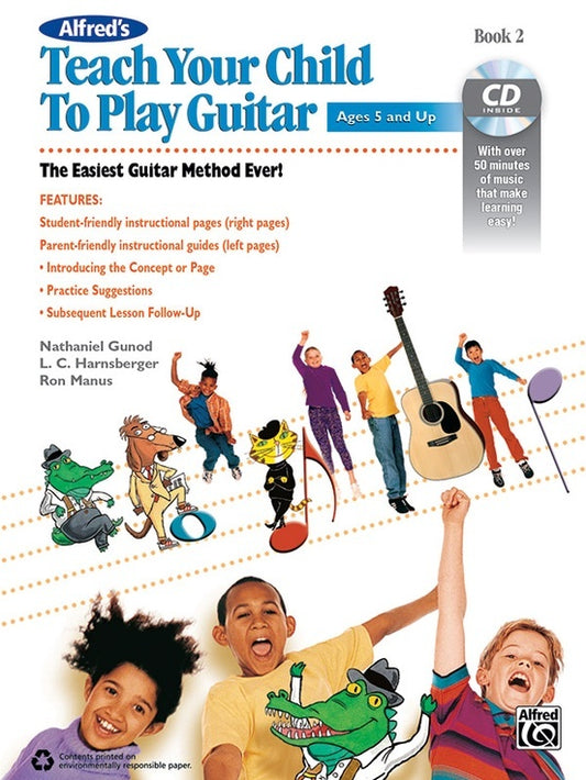 Teach Your Child to Play Guitar 2 Book/CD