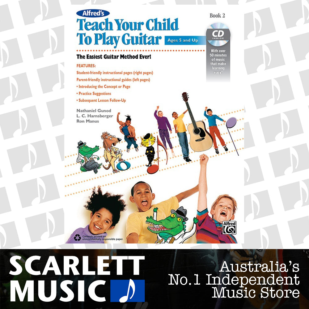 Teach Your Child to Play Guitar 2 Book/CD — view 2