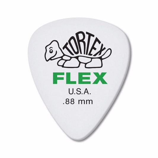 72 x Dunlop Tortex FLEX 0.88MM Gauge Guitar Picks 428R Plectrums