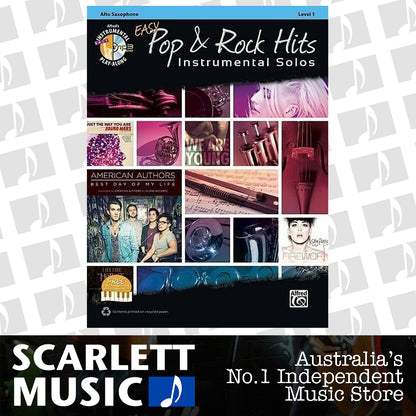 Easy Pop and Rock Hits for Alto Saxophone Book and MP3 — view 2