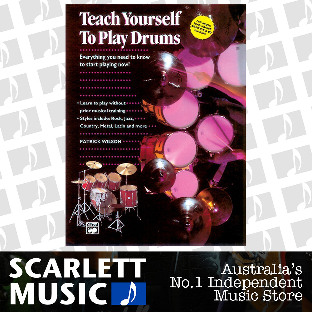 Teach Yourself to Play Drums Book — view 2
