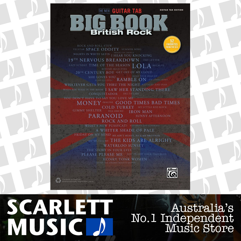 New Guitar Tab Big Book British Rock — view 2