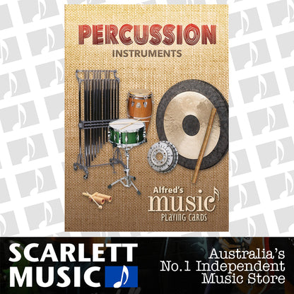 Music Playing Cards Percussion Instruments — view 2