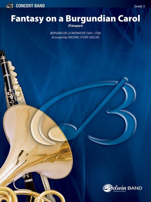 Fantasy On A Burgundian Carol Concert Band Gr 3